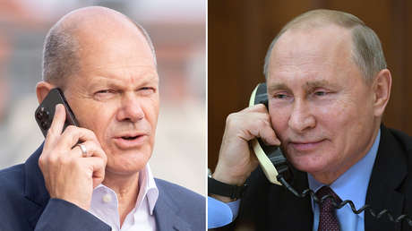 Scholz asegura que Putin habla con él "siempre en tono amistoso" pese a sus diferencias