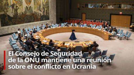 El Consejo de Seguridad de la ONU mantiene una reunión sobre el conflicto en Ucrania