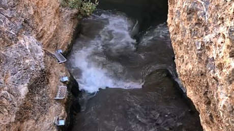 El terremoto de México genera un 'tsunami' en un desierto de EE.UU. (VIDEO)