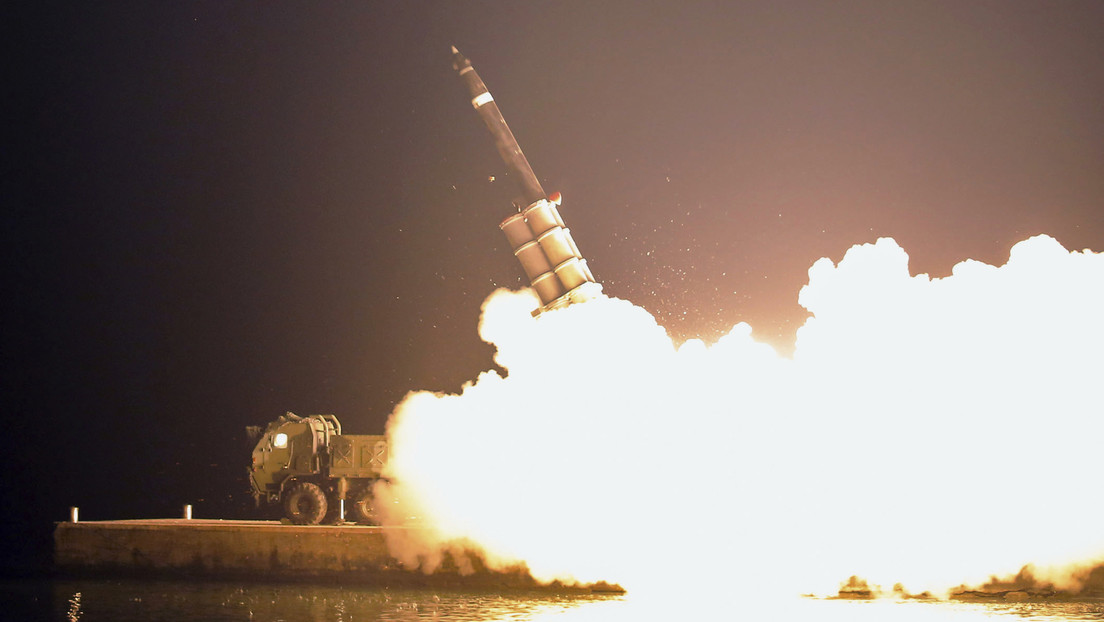 Publican imágenes de los últimos ejercicios militares con misiles de Corea del Norte