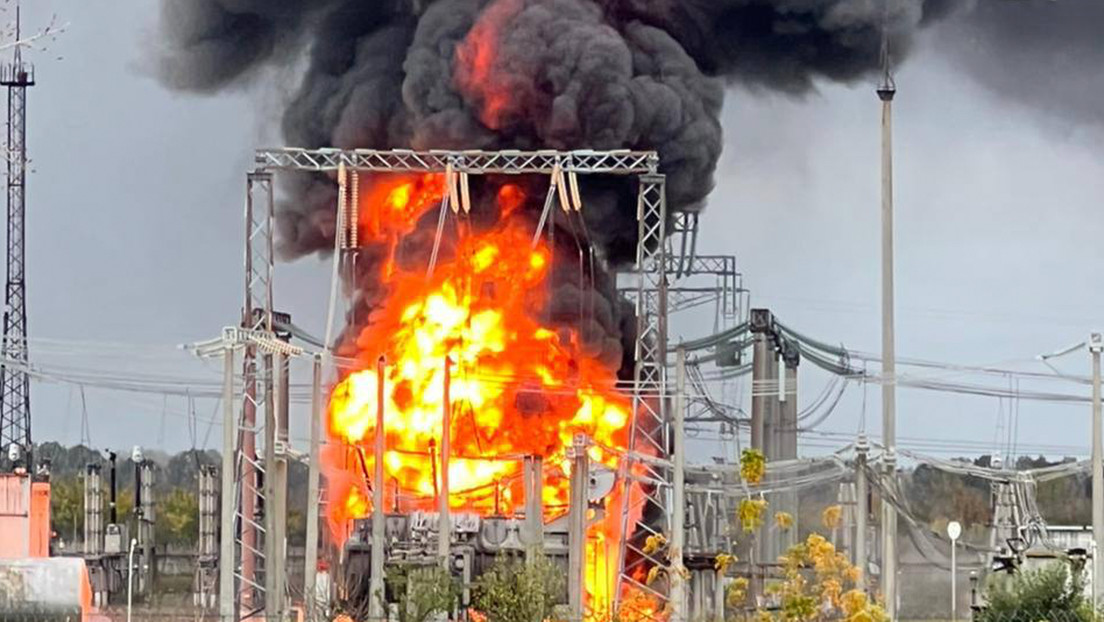 Arde una central eléctrica rusa en una provincia fronteriza tras un ataque ucraniano