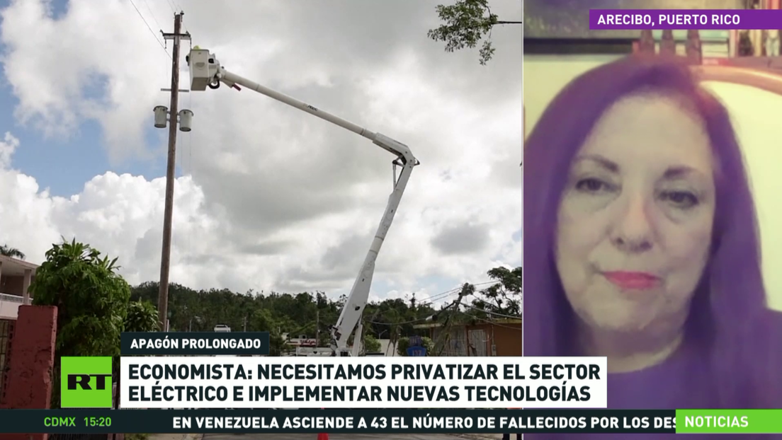 Experta Se Necesita Privatizar El Sector Eléctrico En Puerto Rico E Implementar Nuevas