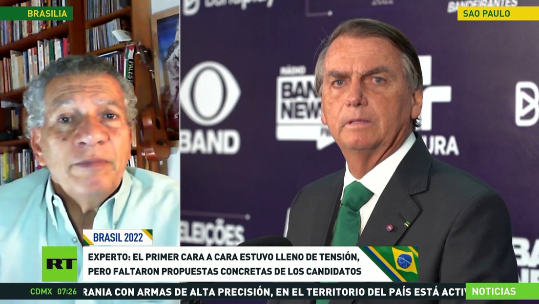 Experto: El primer cara a cara entre Lula y Bolsonaro estuvo lleno de ...