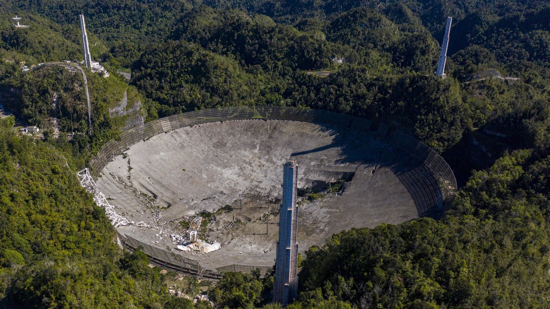 EE.UU. no reconstruirá el histórico radiotelescopio colapsado del Observatorio de Arecibo en Puerto Rico