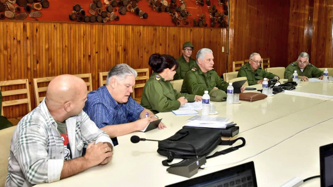 Díaz-Canel supervisa las tareas de recuperación en la provincia más afectada por el huracán Ian