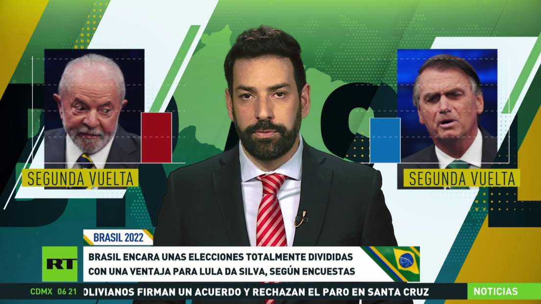 Brasil encara unas elecciones totalmente divididas con ventaja para Lula da Silva