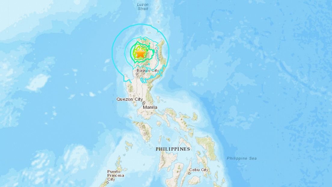 Un fuerte terremoto de 6,5 grados sacude el norte de Filipinas (VIDEOS)