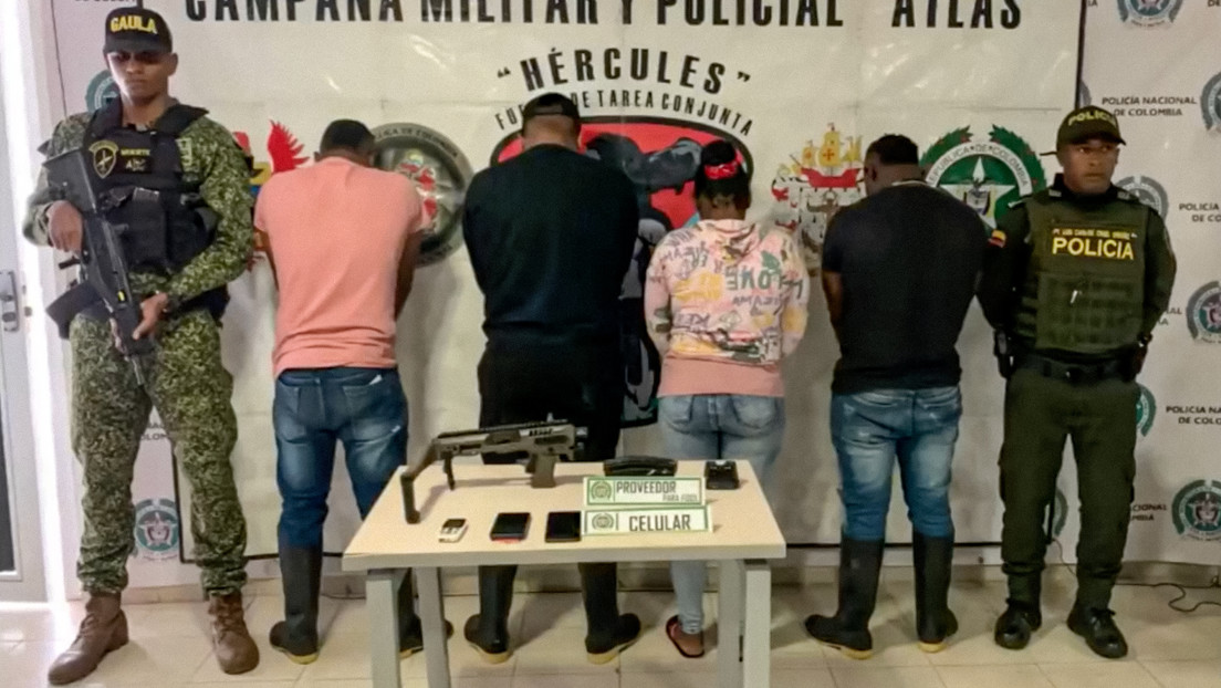 Capturan en Colombia a alias 'El Brujo', 'Kiko' y otros siete integrantes de las disidencias de las FARC