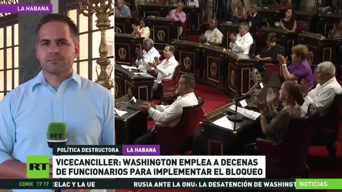 Parlamentarios cubanos denuncian los daños que provoca el bloqueo estadounidense
