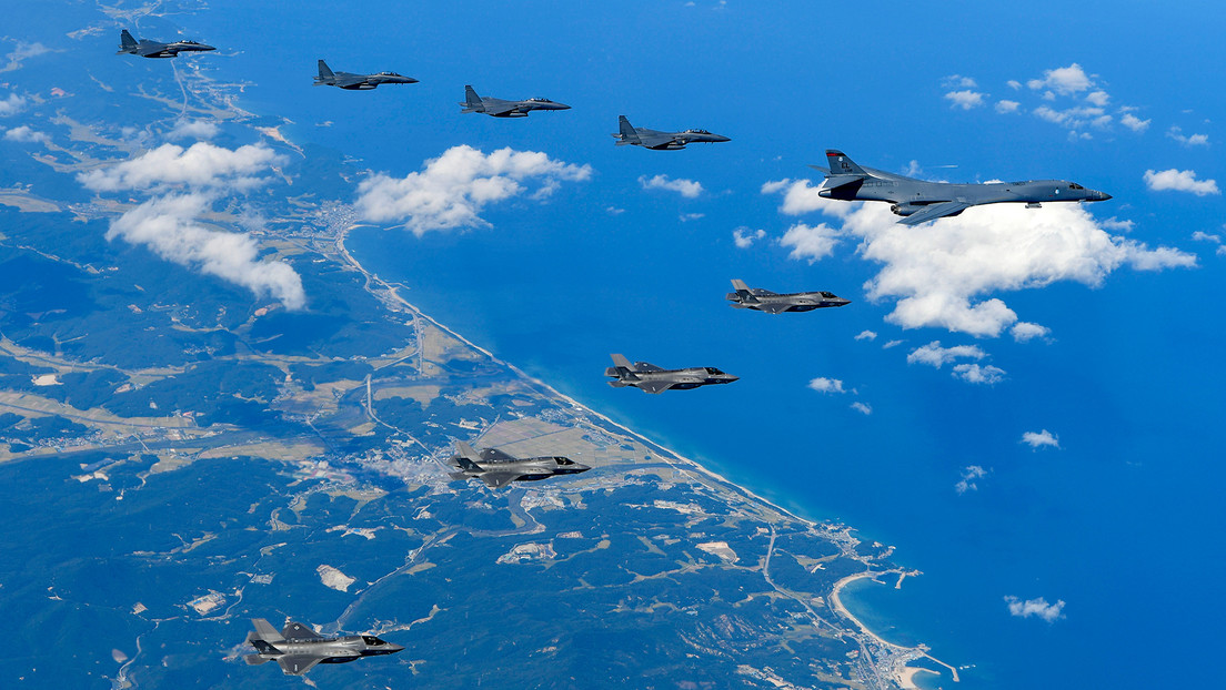 Corea del Sur y EE.UU. realizarán la próxima semana los simulacros aéreos Vigilant  Storm - RT