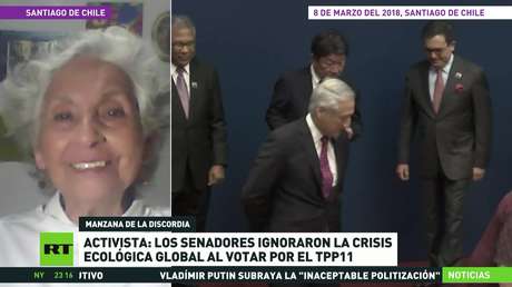 Activista: Senadores ignoran la crisis ecológica global al votar a favor del TPP11