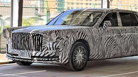 Filtran imágenes de la nueva versión de una de las limusinas más caras de China