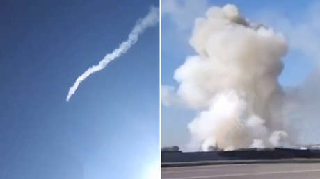 Reportan un ataque contra el aeropuerto de la ciudad rusa de Bélgorod (VIDEOS, FOTOS)