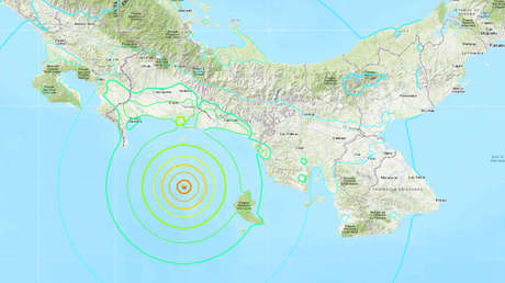 Un sismo de magnitud 6,9 sacude Panamá y provoca varias réplicas