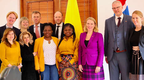 El curioso video publicado por la canciller de  Noruega sobre la vicepresidenta de Colombia