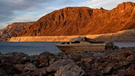 Hallan nuevos restos humanos en el lago Mead de EE.UU. tras la sequía