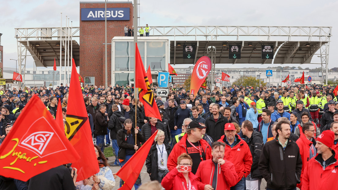 Los trabajadores de Airbus en España van a la huelga para pedir subidas salariales acordes a la inflación