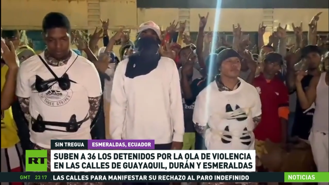 Llegan A 36 Los Detenidos Por La Ola De Violencia En Las Calles De Guayaquil Durán Y Esmeraldas 3053