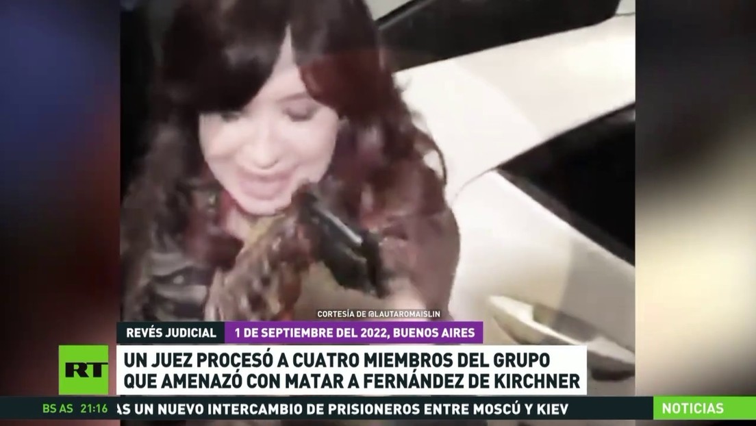 En Argentina procesan a cuatro miembros del grupo que amenazó con matar a Cristina Fernández de Kirchner