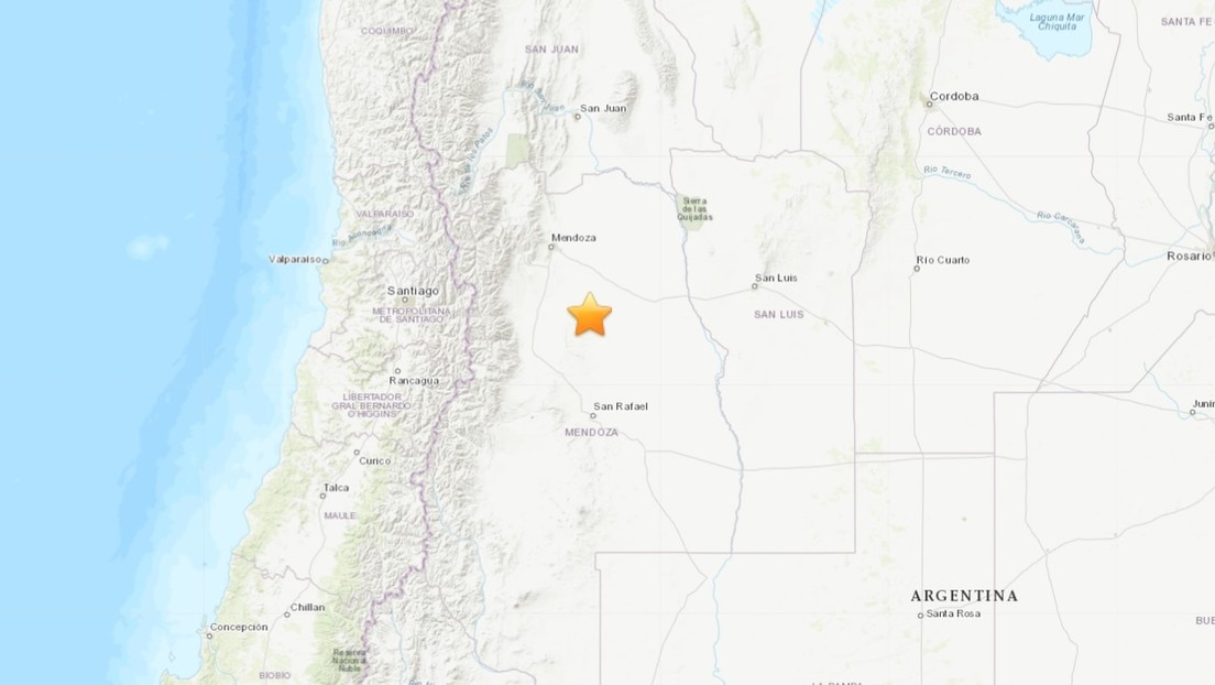 Un temblor 5,4 sacude la provincia argentina de Mendoza