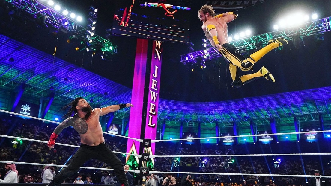 El 'youtuber' Logan Paul sufre una fuerte lesión en un gran evento de la WWE en Arabia Saudita