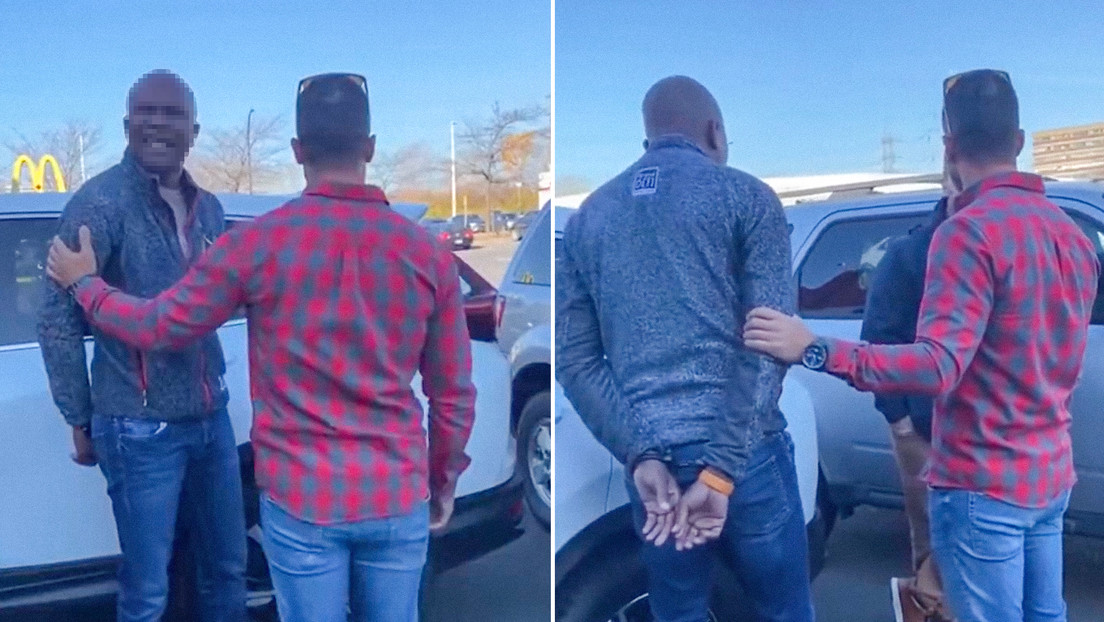 Policías canadienses esposan a un afroamericano por intentar subir a su auto que creían era robado