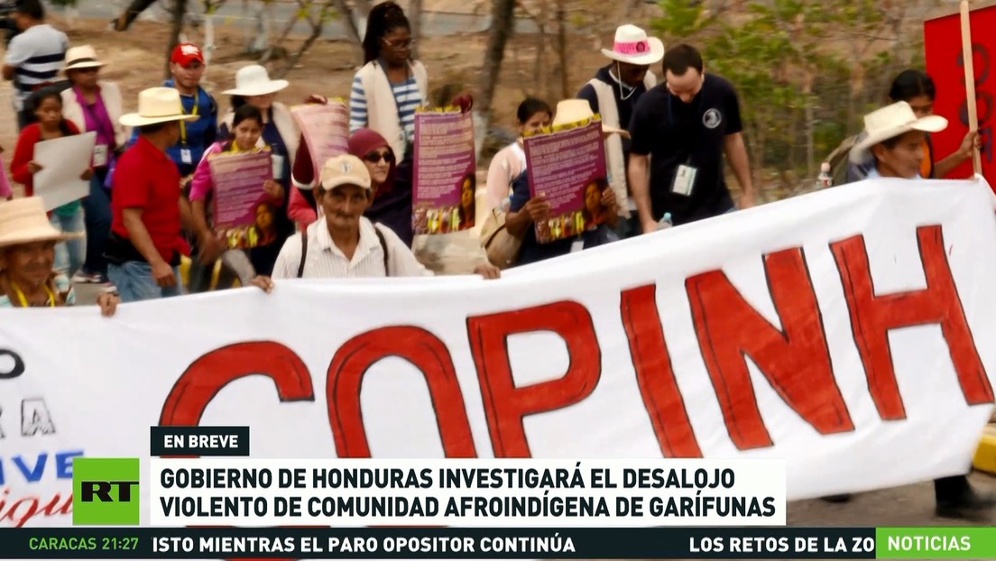 Gobierno de Honduras investigará el desalojo violento de una comunidad afroindígena garífuna