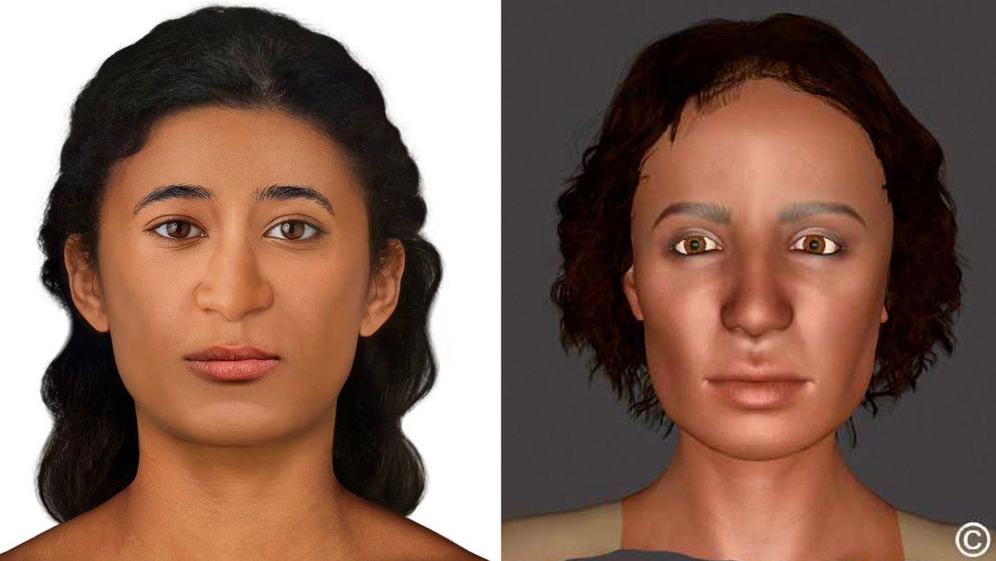 Restauran el rostro de la única momia embarazada conocida del antiguo Egipto
