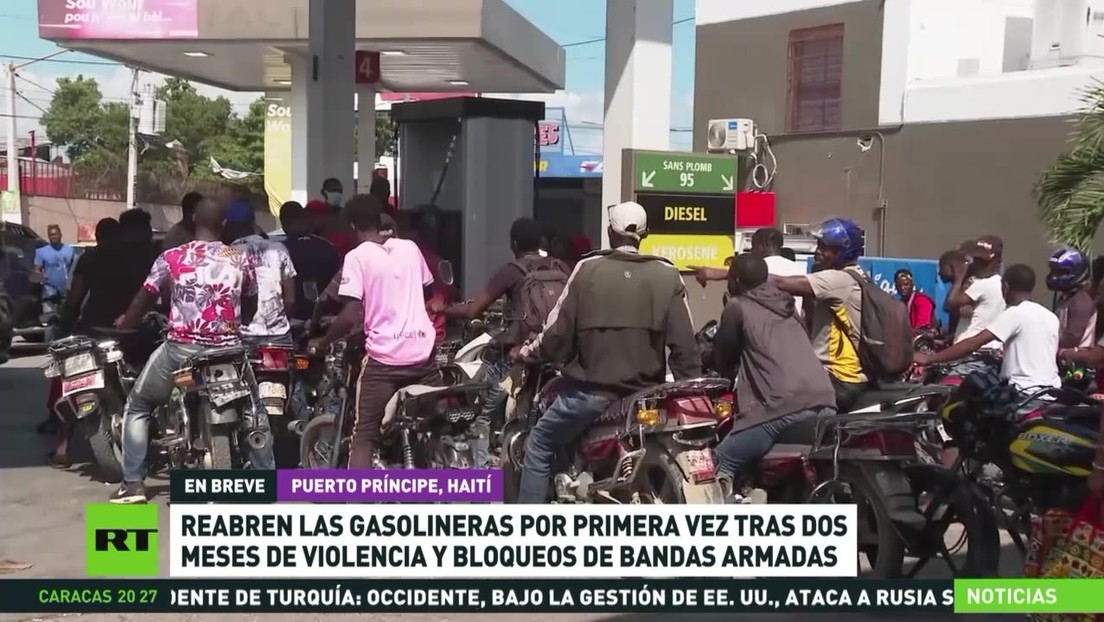 Reabren las gasolineras en Haití tras dos meses de violencia y bloqueos de bandas armadas