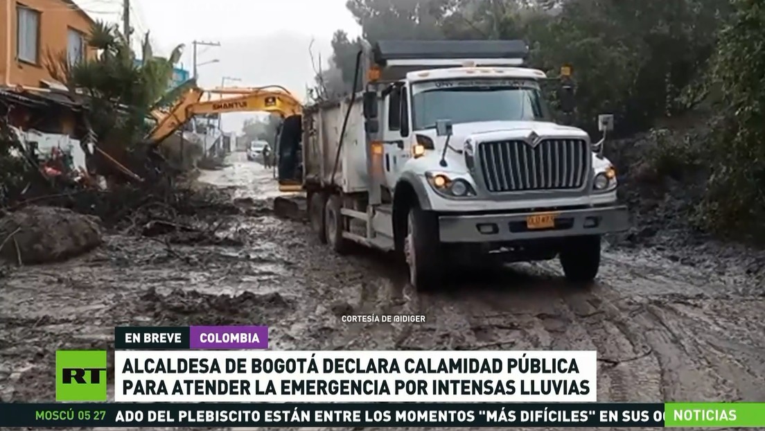 Alcaldesa de Bogotá declara calamidad pública para atender la emergencia por intensas lluvias