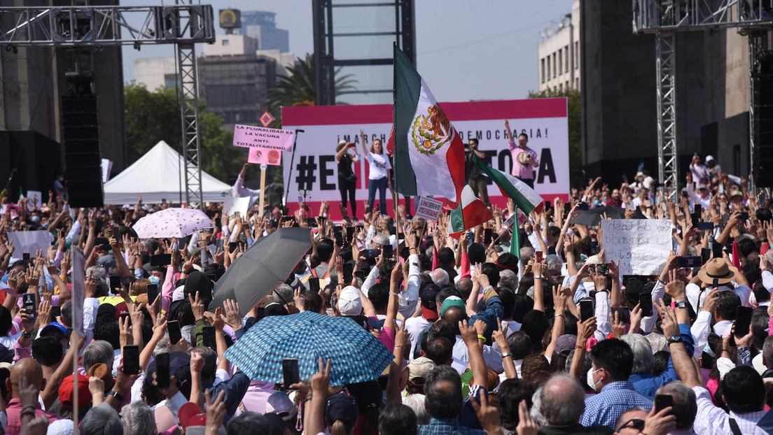 López Obrador, sobre las protestas contra la reforma electoral: "Fueron a favor de la corrupción"