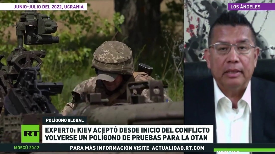 Experto afirma que Kiev aceptó desde el inicio del conflicto transformarse en un polígono de pruebas para la OTAN