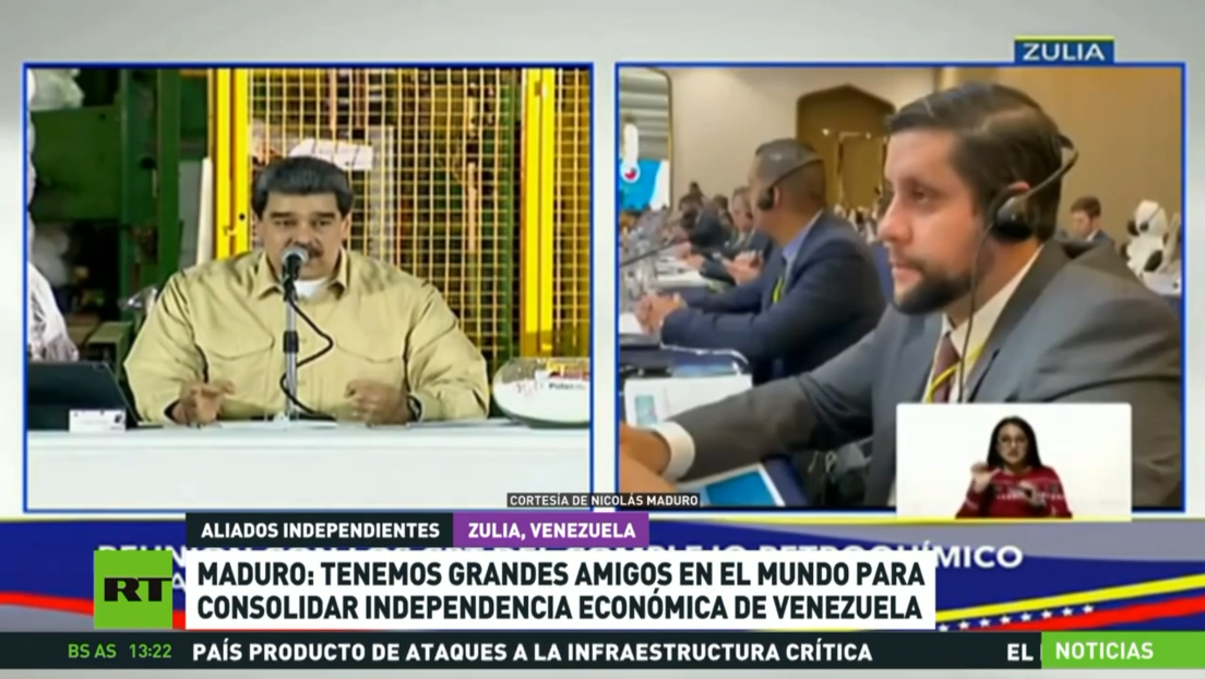 Maduro: Tenemos grandes amigos en el mundo para consolidar independencia económica de Venezuela