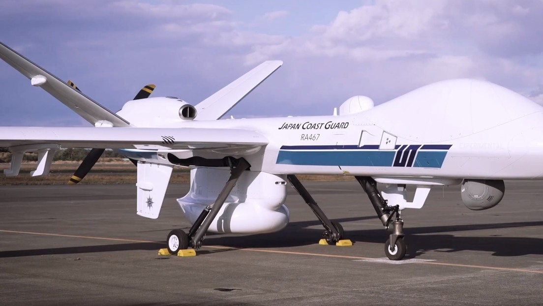 Japón presenta su enorme dron de fabricación estadounidense (VIDEO)