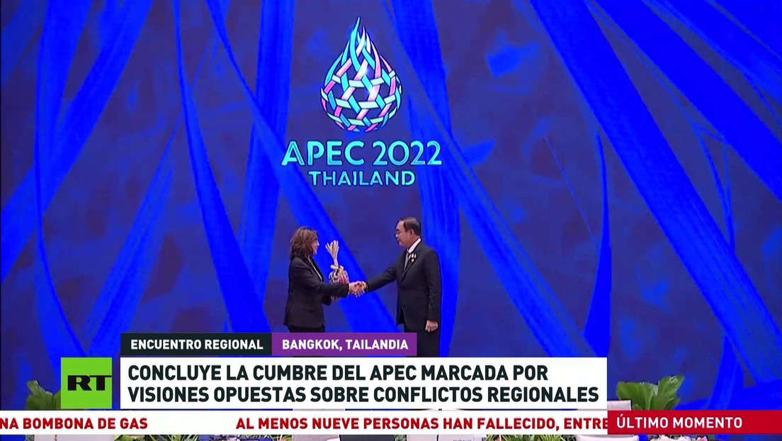 Concluye la cumbre del APEC marcada por visiones opuestas sobre conflictos regionales