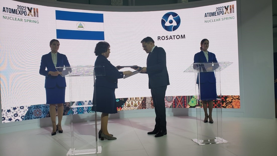 Rusia y Nicaragua firman una hoja de ruta para el uso de energía atómica con fines pacíficos