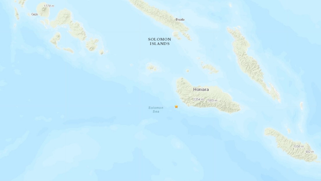 Se registra un sismo de magnitud 7,0 cerca de las Islas Salomón
