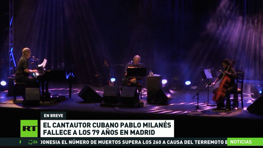 El cantautor cubano Pablo Milanés fallece a los 79 años en Madrid