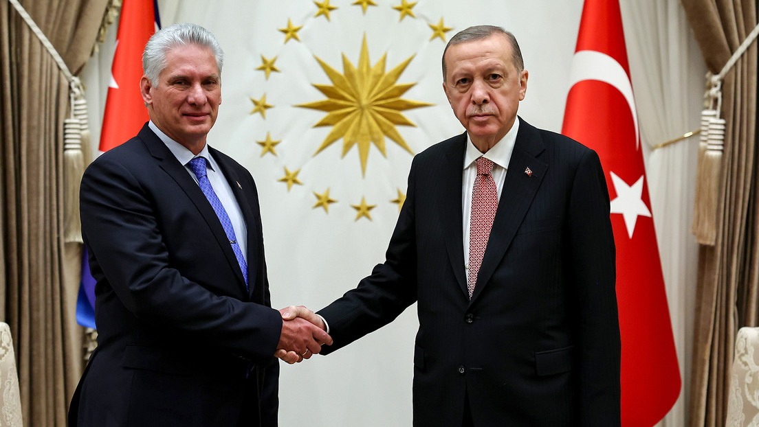 Erdogan expresa a Díaz-Canel el interés de Turquía de incrementar el volumen comercial con Cuba