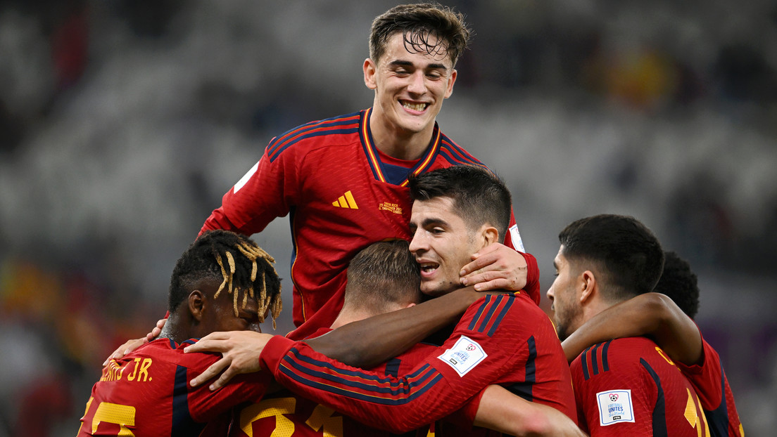España golea 7 a 0 a Costa Rica en su debut en Catar 2022