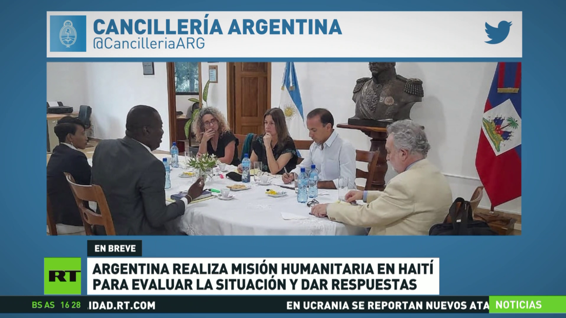 Argentina realiza una misión humanitaria en Haití para evaluar la situación y dar respuestas