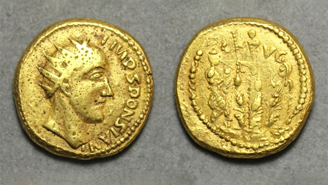 Monedas romanas falsas resultan ser reales y el personaje en ellas un emperador olvidado
