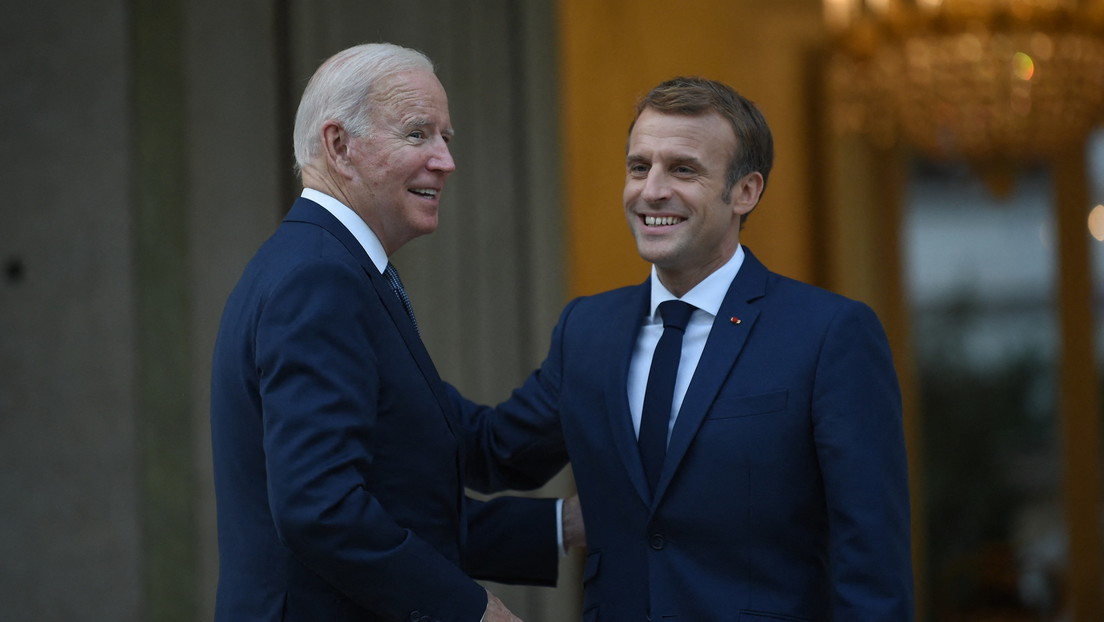 Macron planteará a Biden exenciones para industrias europeas penalizadas por una ley de EE.UU.