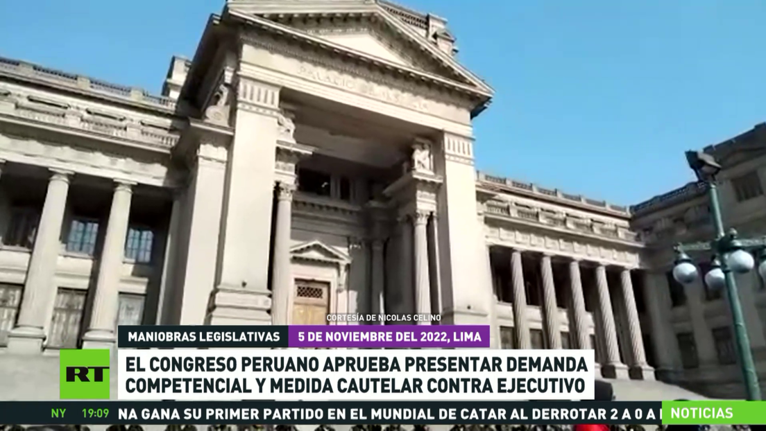 El Congreso de Perú aprueba presentar demanda competencial y medida cautelar contra el Gobierno