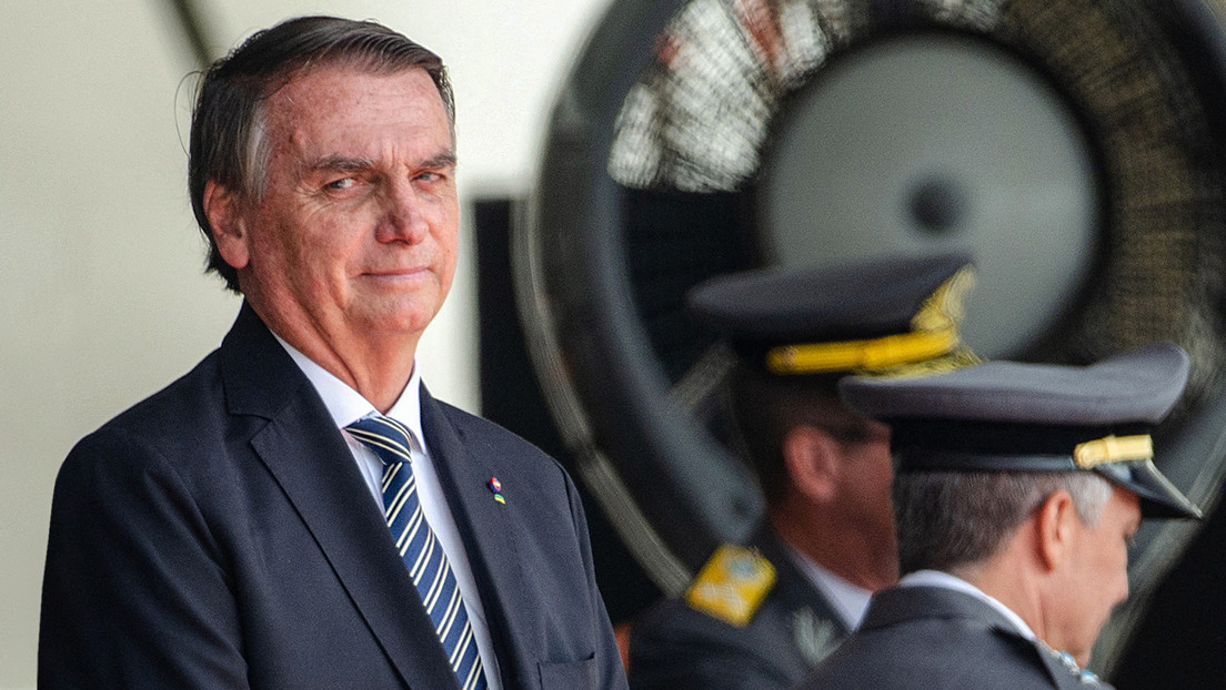 Bolsonaro reaperece en un acto público, el primero desde su derrota en el balotaje