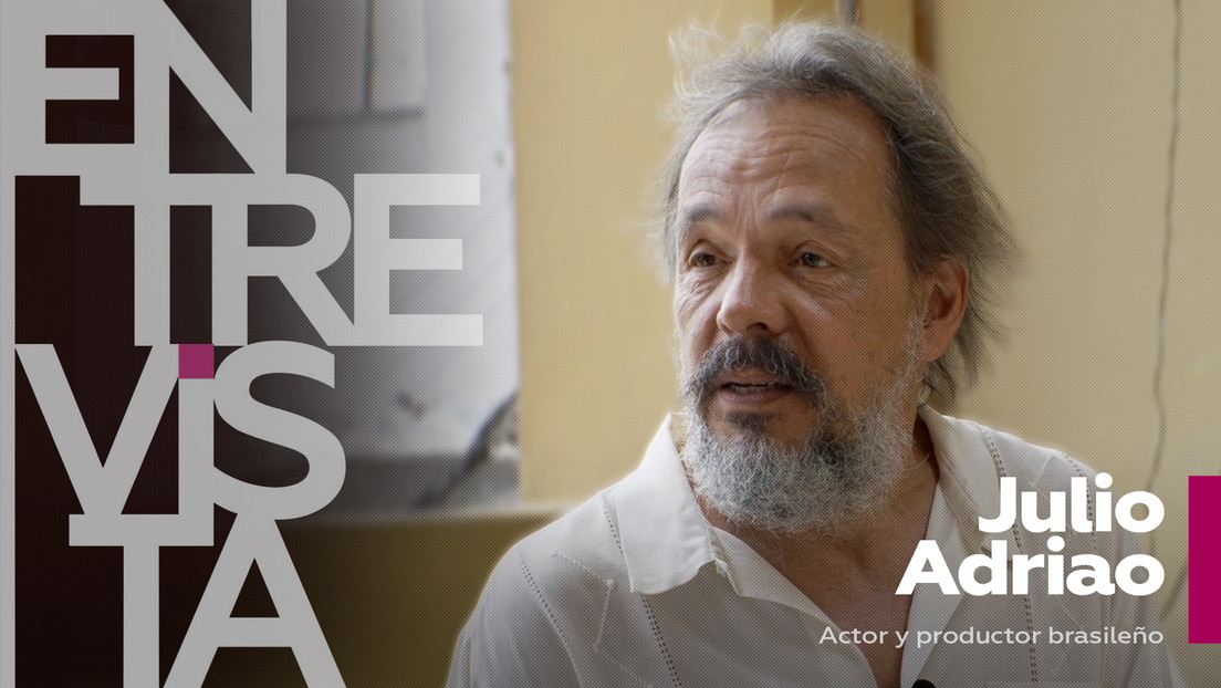 Julio Adriao, actor y productor brasileño: "El presupuesto que le da el país al desarrollo del teatro es siempre muy bajo"