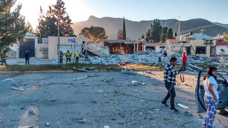 Un local comercial explota por acumulación de gas en el estado mexicano de Coahuila (VIDEOS)