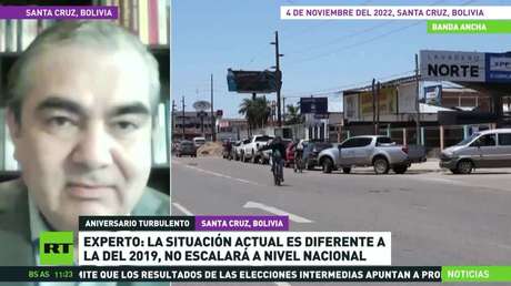 Experto: El gobernador de Santa Cruz busca desestabilizar la situación en Bolivia
