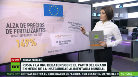 Rusia y la ONU debaten sobre el pacto de cereales ante el encarecimiento de alimentos y fertilizantes