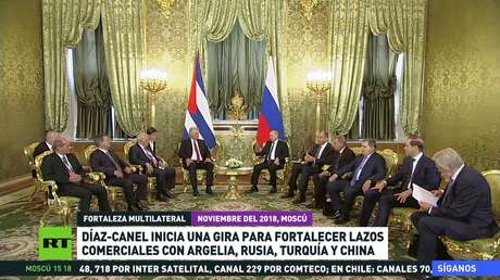 El presidente cubano inicia una gira para fortalecer lazos comerciales con Argelia, Rusia, Turquía y China